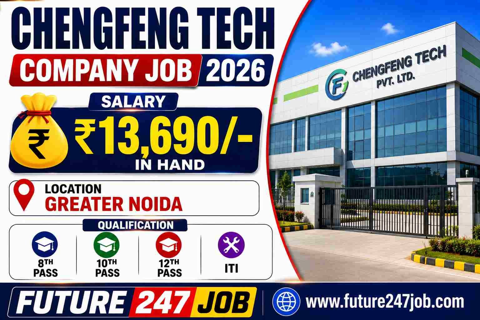 Chengfeng Tech Company Job Vacancy 2026 | Greater Noida Production Recruitment