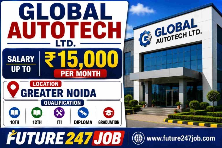Global Autotech Company Job Vacancy 2026 | Surajpur Greater Noida Recruitment