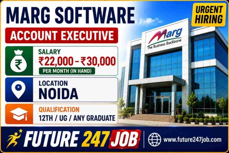 Urgent Hiring – Account Executive | Marg Software | Noida